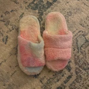 Colorful slippers